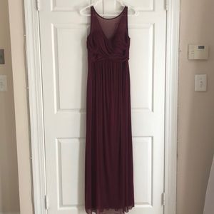 Bridesmaid Dress - Wine
